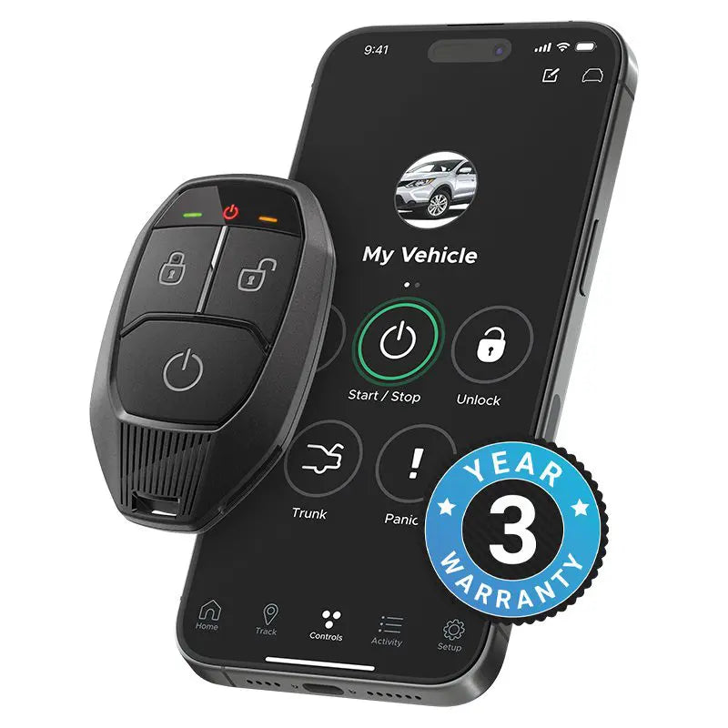 Compustar CSXP5400-S 2-Way G18 LED Remote Start + Drone Mobile DR-X2 LTE Module