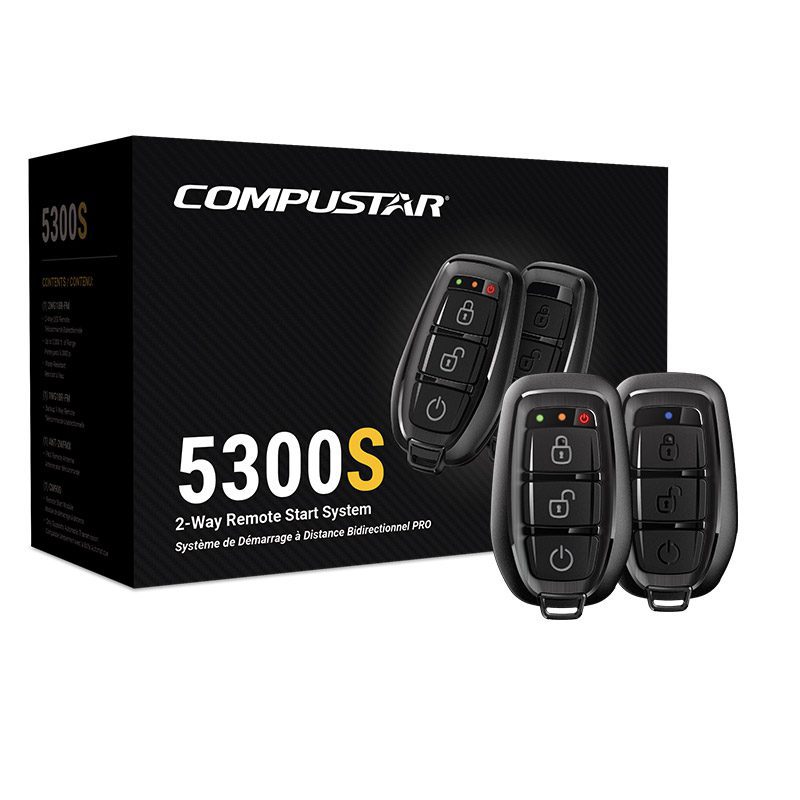 Compustar CS5300-S  2-Way Remote Start and Keyless Entry System with 3000-ft Range