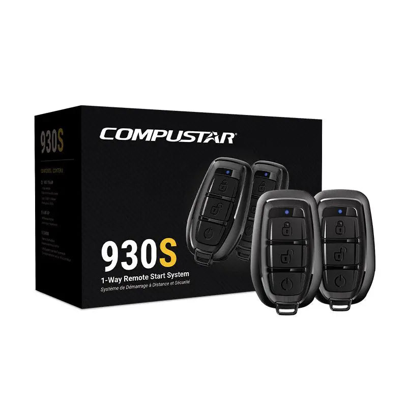 Compustar CS930-S 1-Way 1500-FT Range Remote Start Keyless Entry System CS925-S