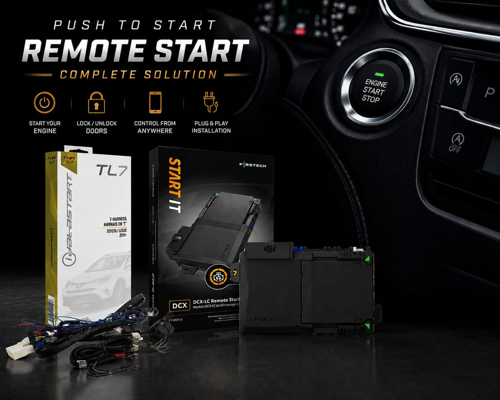 PUSH TO START complete remote starter solution.