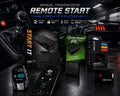 Manual transmission remote start complete solution.
