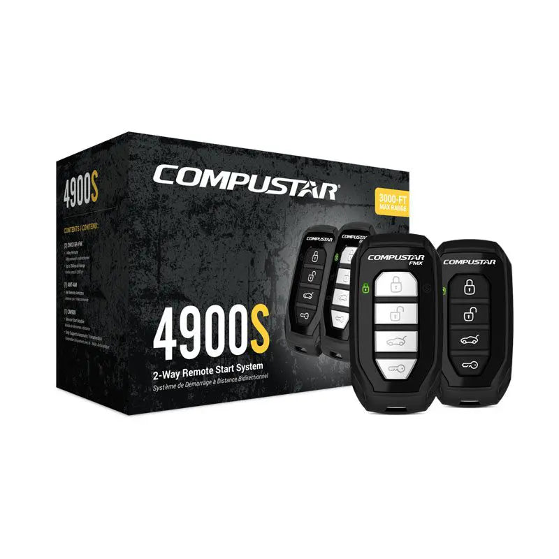 Compustar CS4900-S  2-Way Remote Start and Keyless Entry System with 3000-ft Range