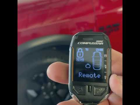 Compustar RFX-2WT12-SS 6-Button 2-Way Waterproof LCD, 3 mile range + Drone DR-X1
